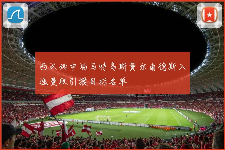 西汉姆中场马特乌斯费尔南德斯入选曼联引援目标名单